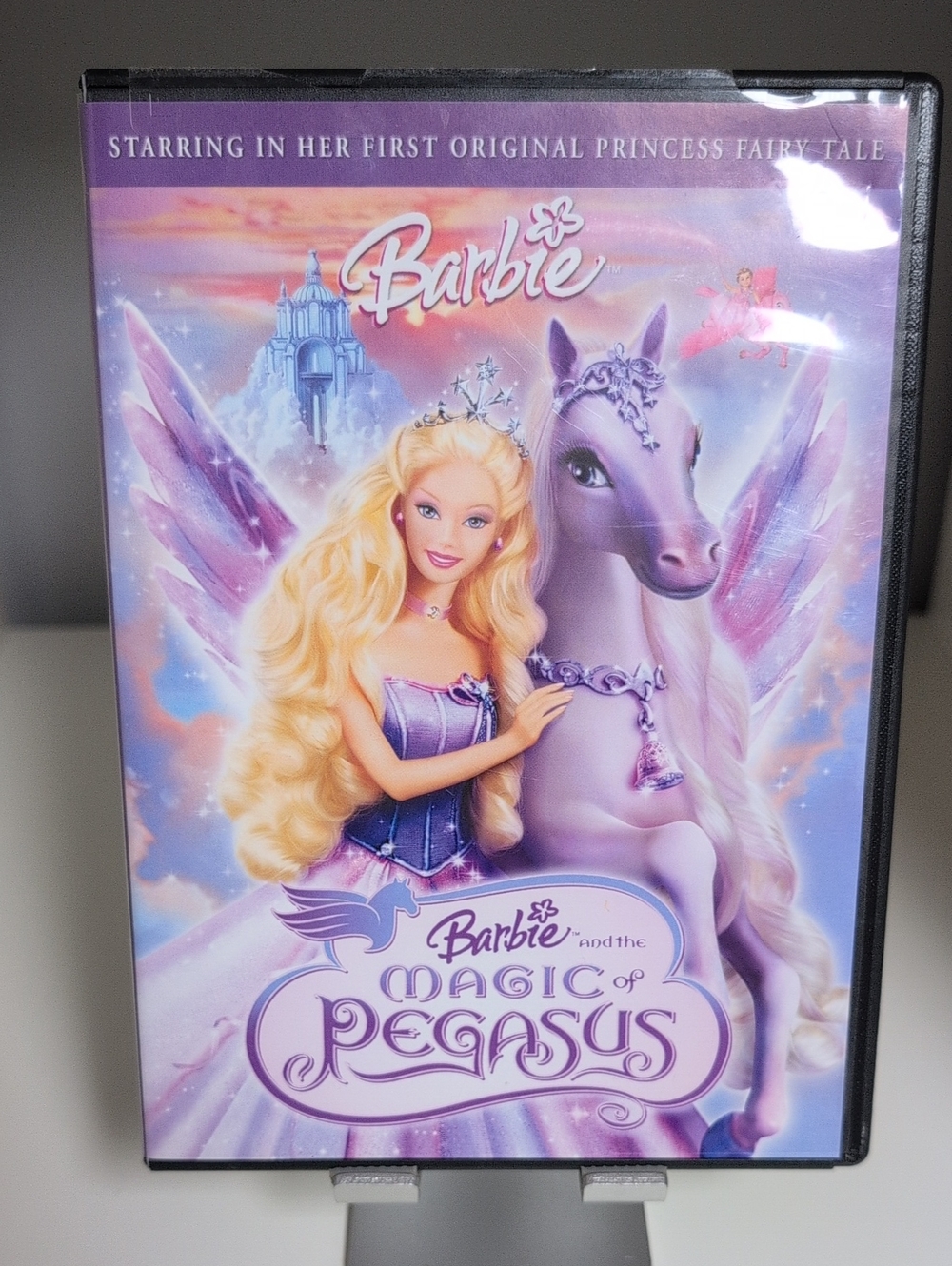 🩵3/$20🩵Barbie Magic Of Pegasus Dvd 2005 Mattel Vintage Y2K Movie
